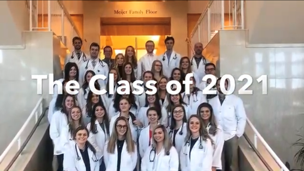 Traverse City health professions donates supplies to Munson; students anxious to return to clinical assignments